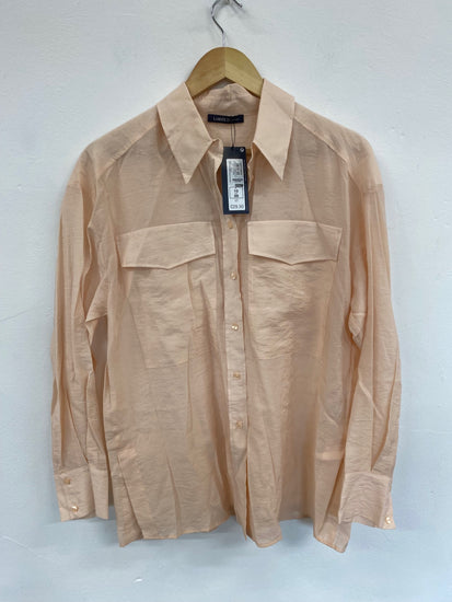 Fabulous Limited Edition Blouse UK10 Peach Lightweight Boho HT149
