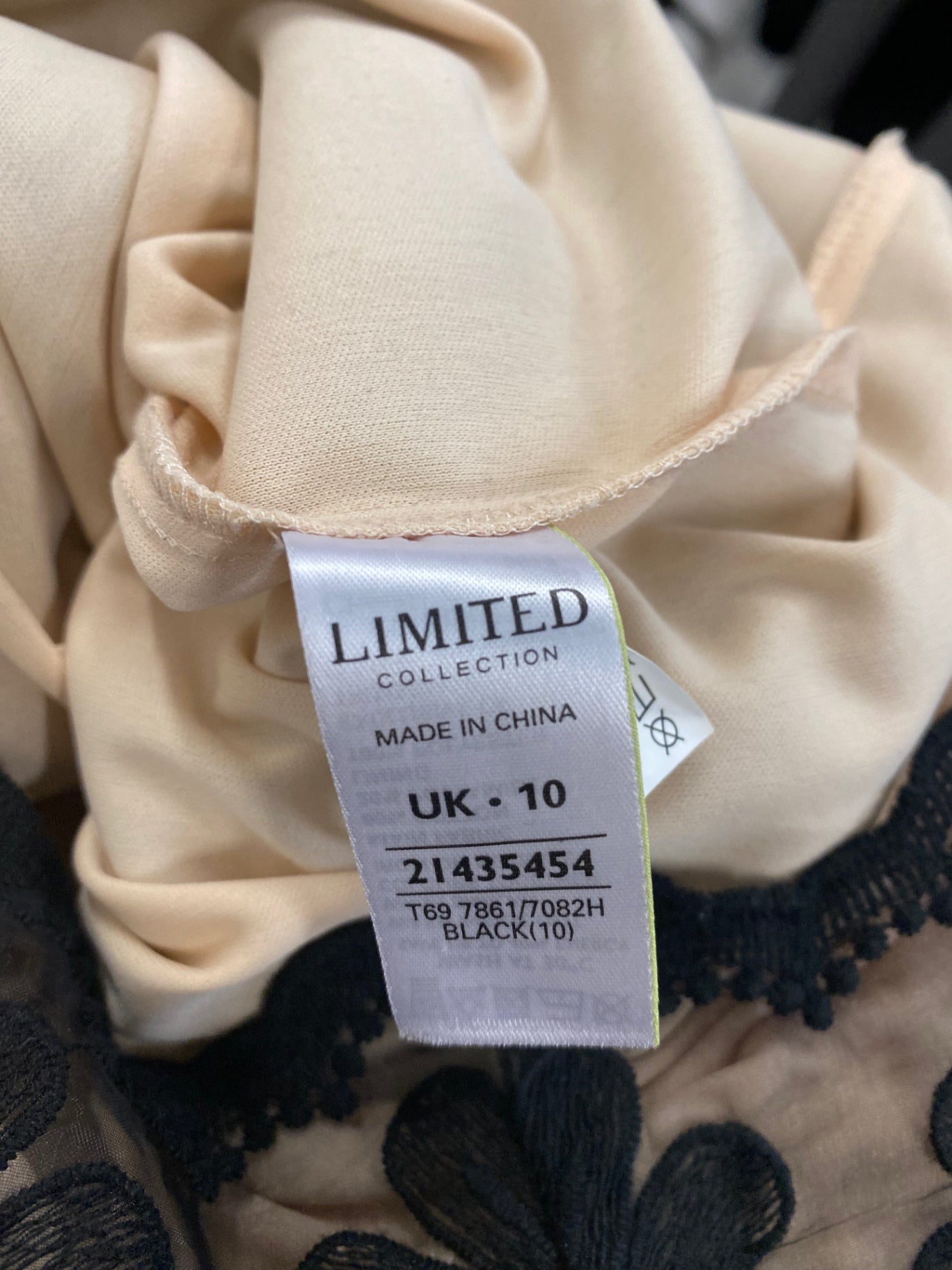 Fabulous Limited Collection occasion party Dress UK10 Black HT149