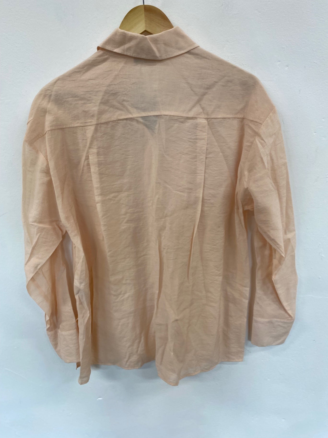 Fabulous Limited Edition Blouse UK10 Peach Lightweight Boho HT149