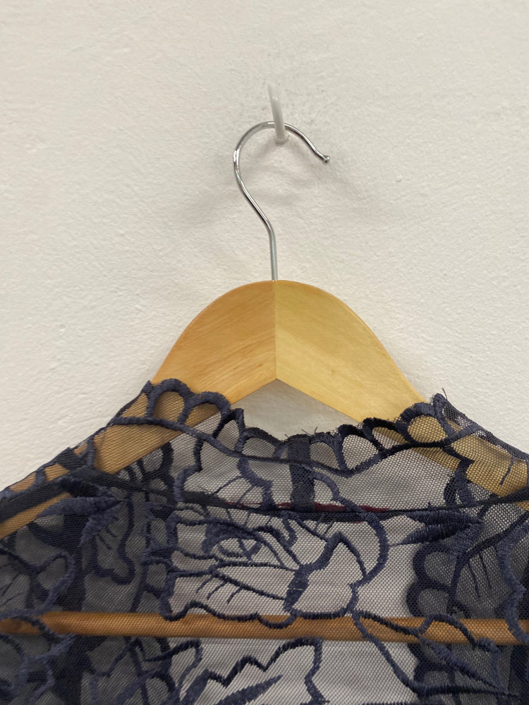 Fabulous Jacques Vert Occasion Event Bolero UKS Navy Weddings HT149