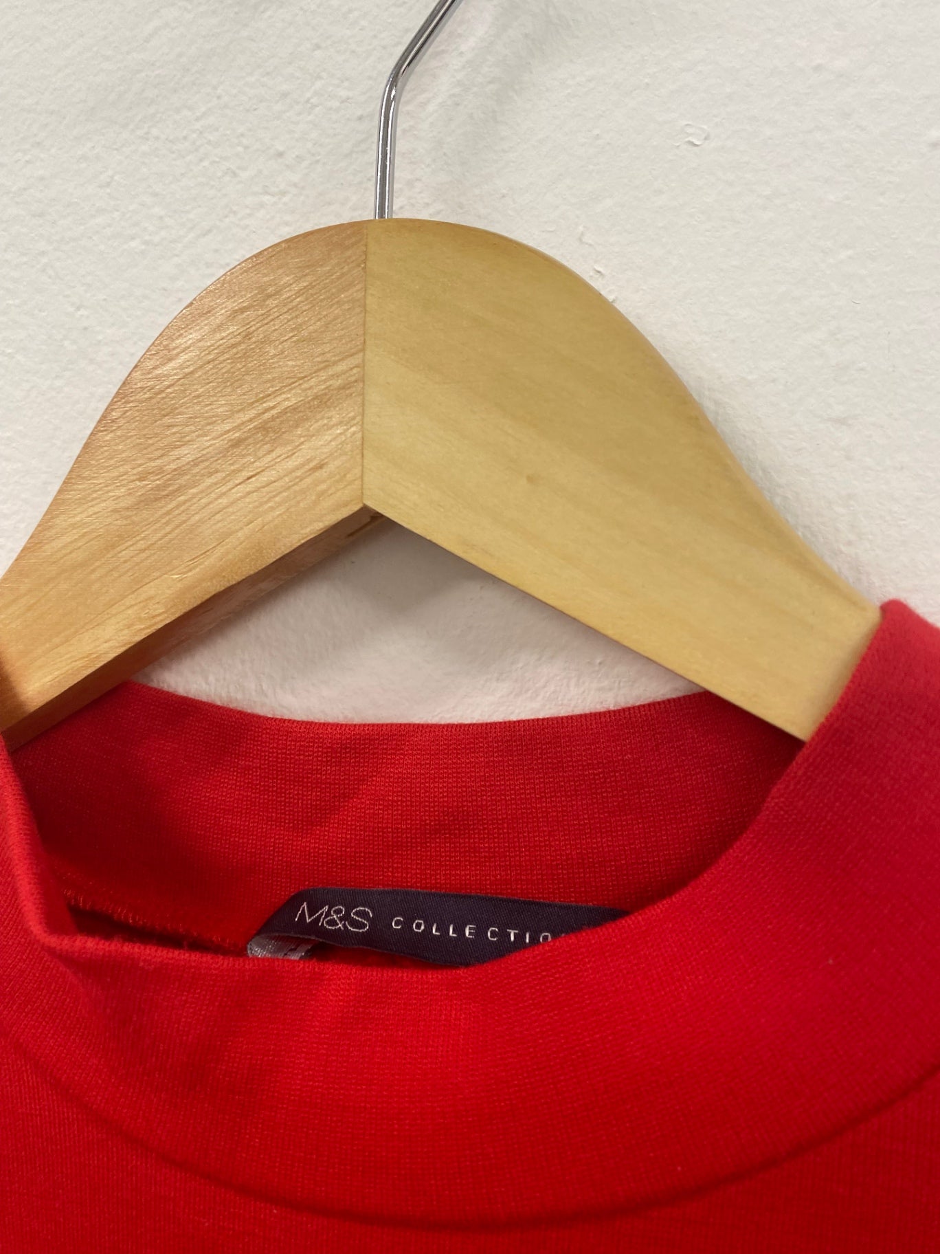 Gorgeous M&S Collection retro vibes Mini dress UK12 Red HT149