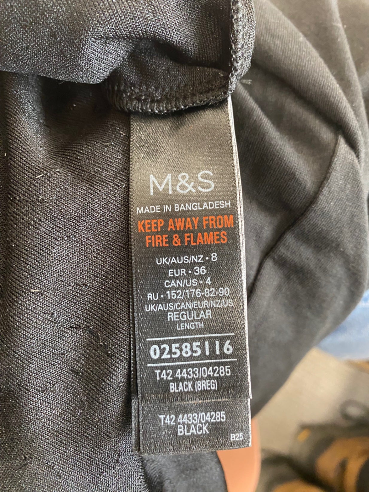 Gorgeous M&S Collection metallic party occasion Dress UK8 Black HT149