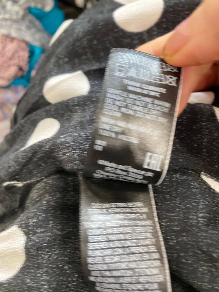 Gorgeous M&S Collection spotted Dress Uk8 Black & White HT149