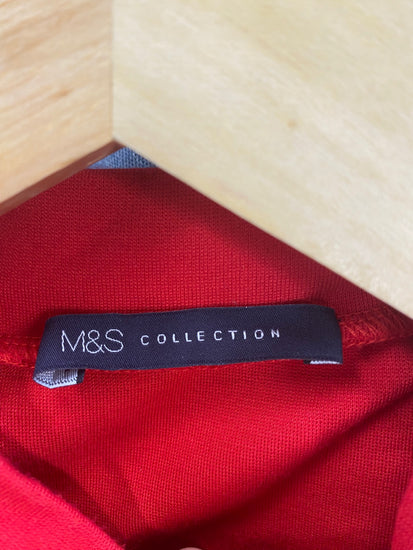 Gorgeous M&S Collection retro vibes Mini dress UK12 Red HT149