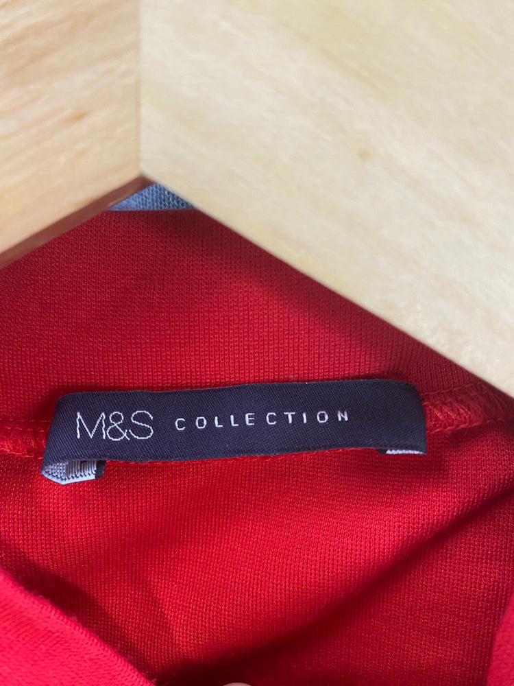 Gorgeous M&S Collection retro vibes Mini dress UK12 Red HT149