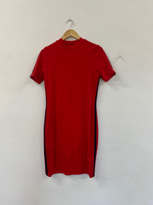 Gorgeous M&S Collection retro vibes Mini dress UK12 Red HT149