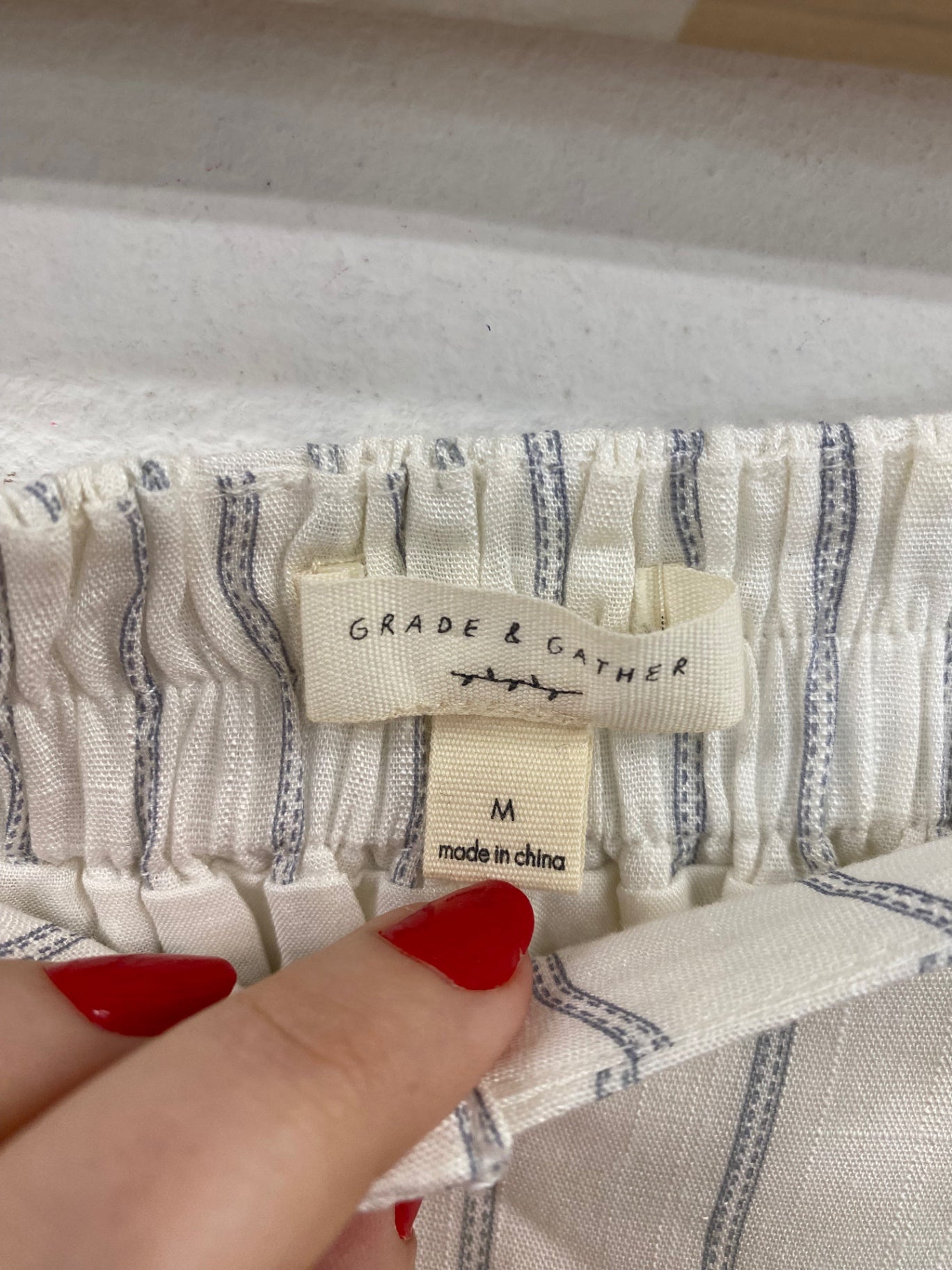 Boho Grade & Gather Ivory Layered Midi Skirt UK M JM182