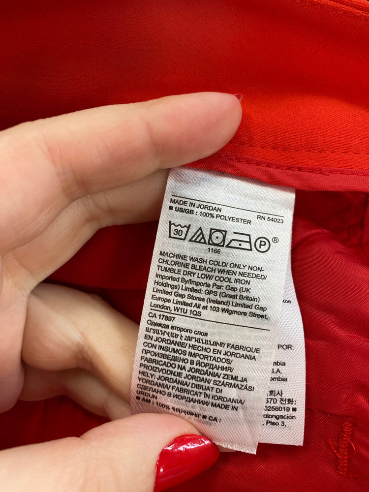 Fabulous Banana Republic Red Wide Leg Trousers UK10 JM182