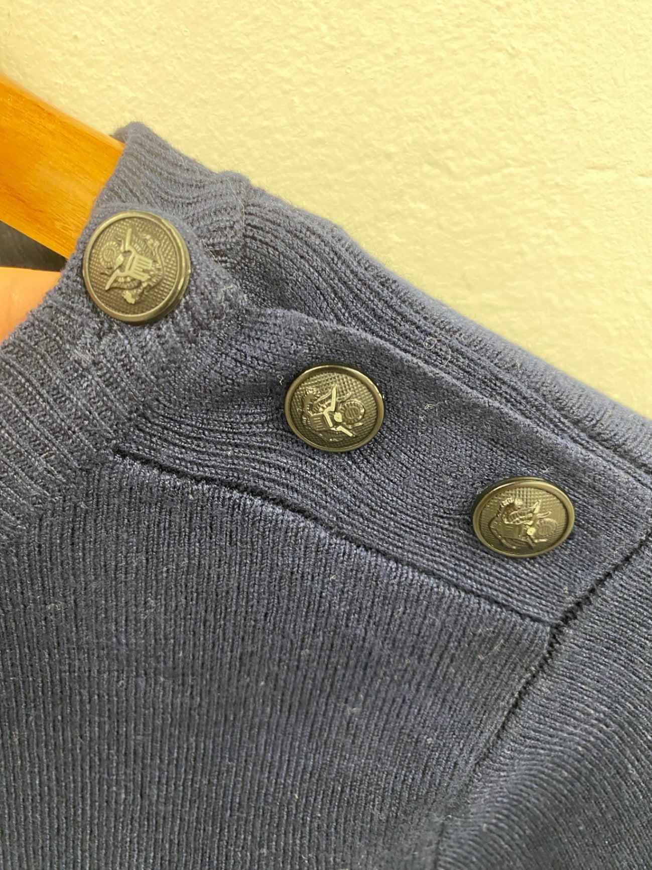 Fabulous Pimkie Navy Stripe Jumper UK S JM182