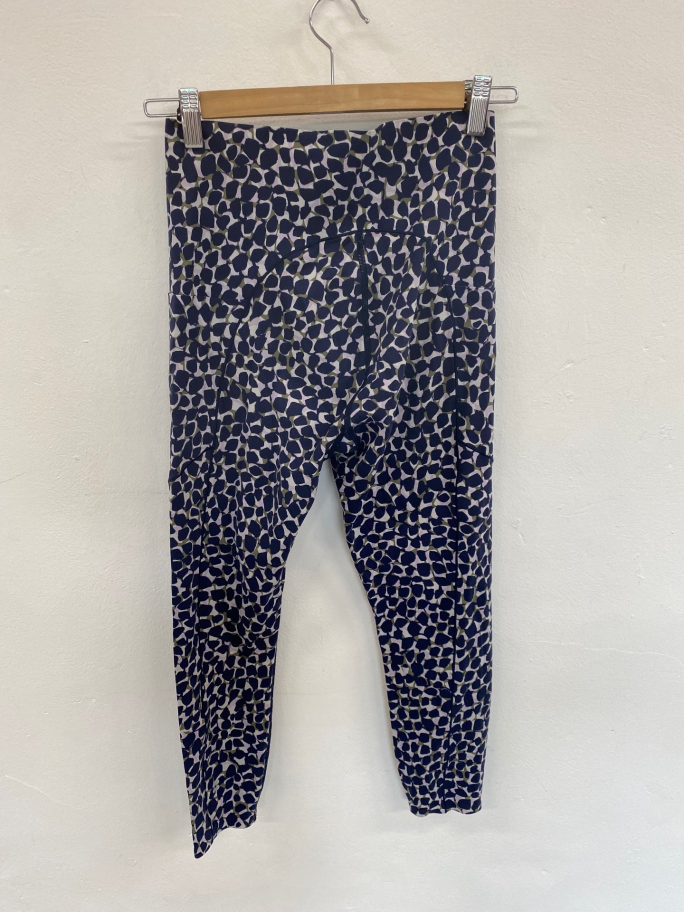 Fabulous Sweaty Betty Navy Mix Power Leggings UK S JM182