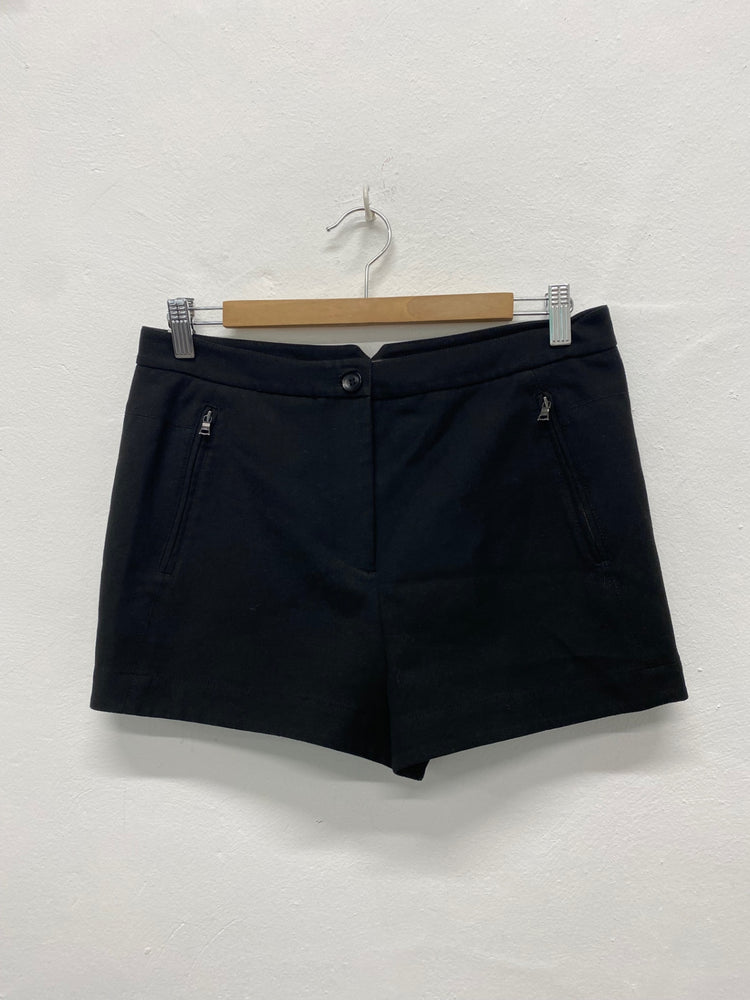 Fabulous BCBG Maxazria Andre Dress Shorts UkM Black Classic JM182