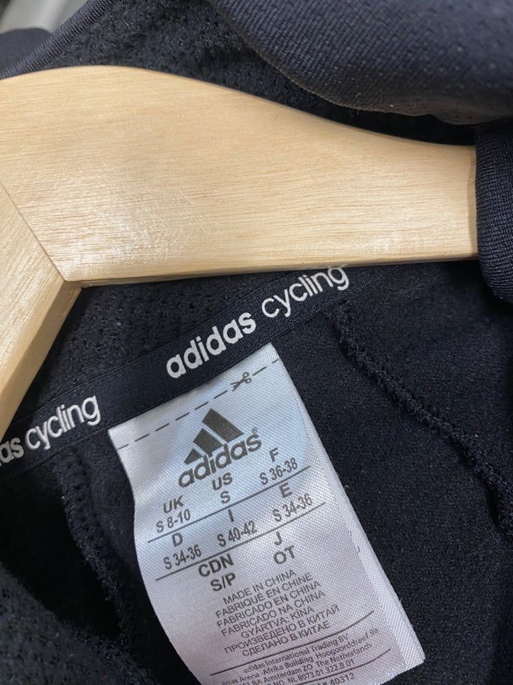 Fabulous Adidas Cycling Jerseys UKS Black & purple Response fleece lined JM182