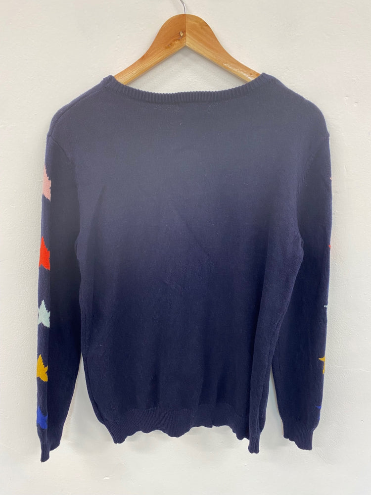 Fabulous Sugarhill Navy Starry Jumper UK10 JM182