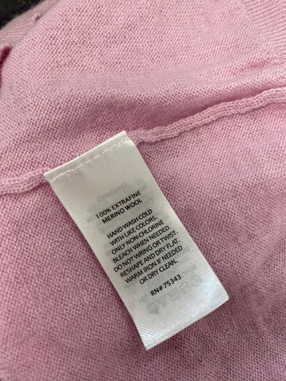 Fabulous Paul Costelloe rose pink supersoft merino Jumper UK10 JM182