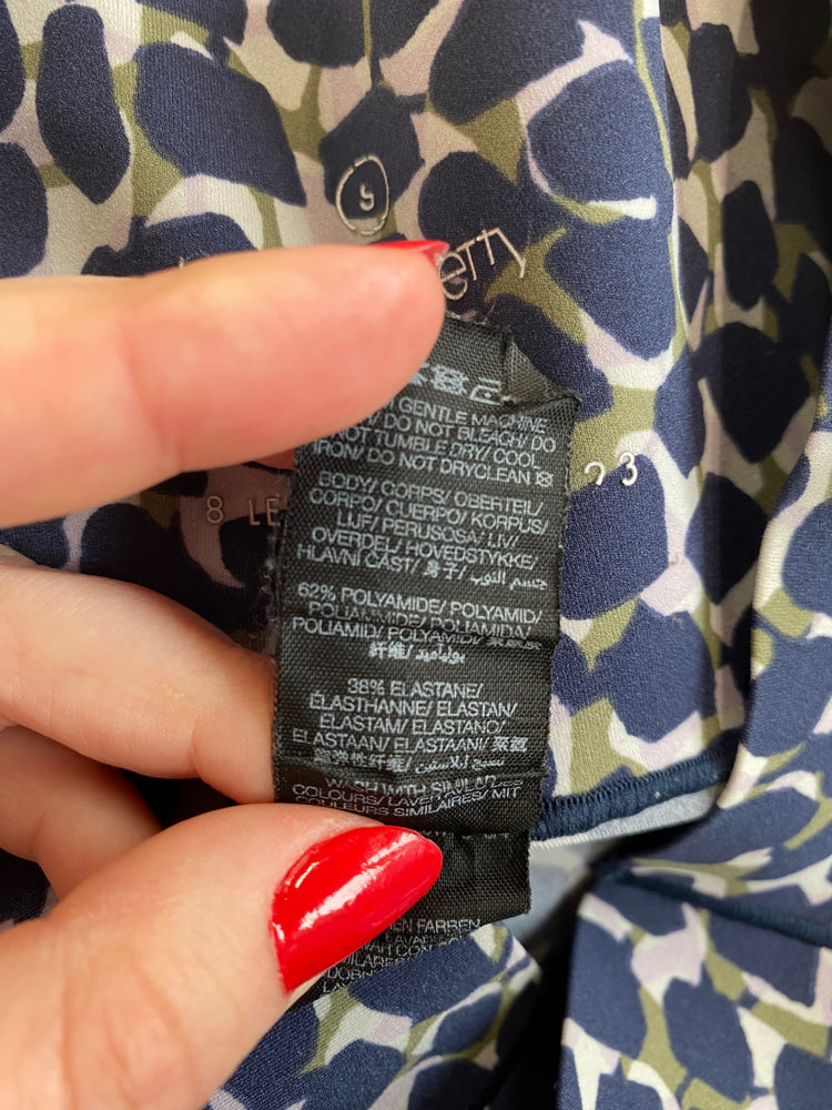 Fabulous Sweaty Betty Navy Mix Power Leggings UK S JM182