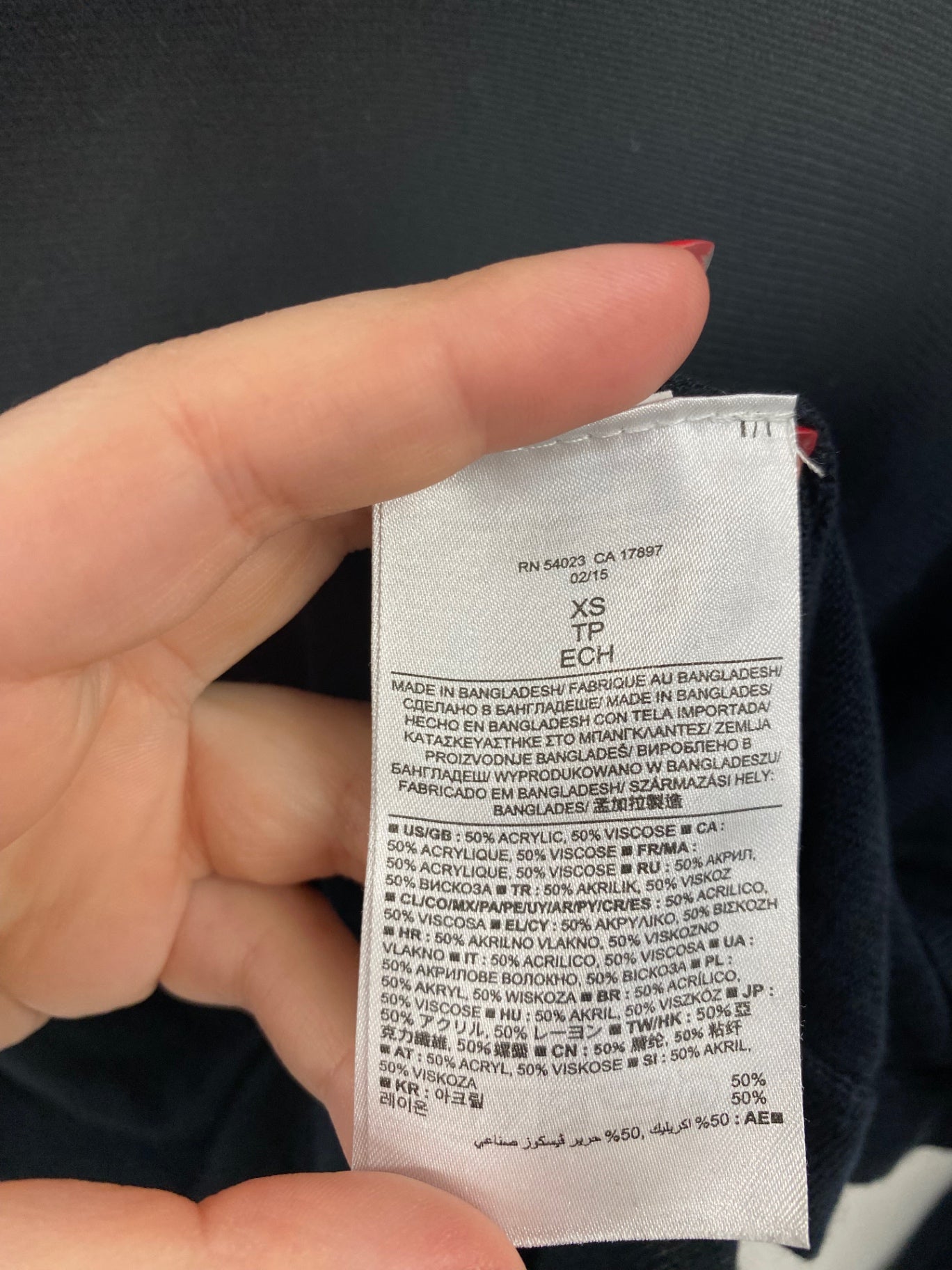 Fabulous Banana Republic Dark Navy Jumper UK XS JM182