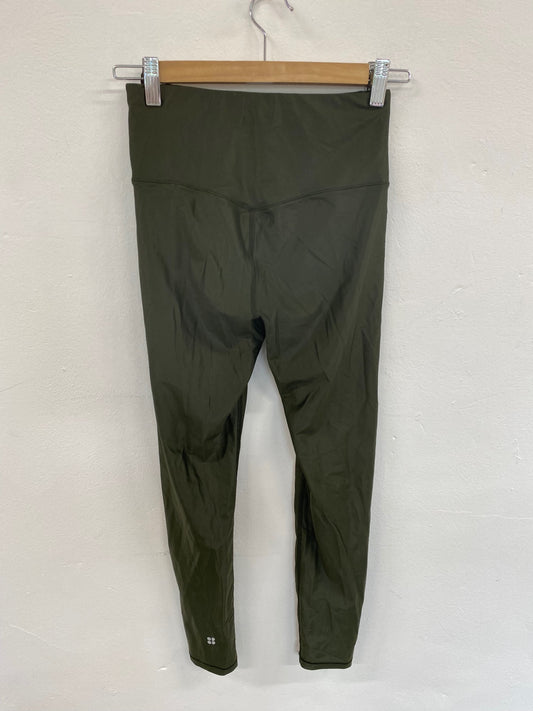 Fabulous Sweaty Betty Forest Green Leggings UK S JM182