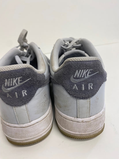 Fabulous Nike Air Force One 07 Sneakers UK9 Gray Blue RR001