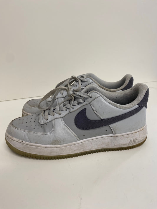 Fabulous Nike Air Force One 07 Sneakers UK9 Gray Blue RR001