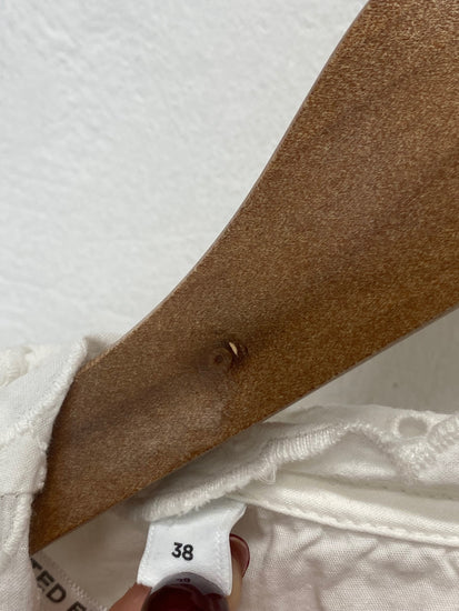 Fabulous Selected Femme Blouse UK10 White  frill CM007