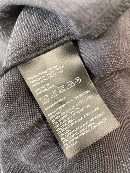 Fabulous H&M oversized Huge kimono Shirt UK S Black CM007