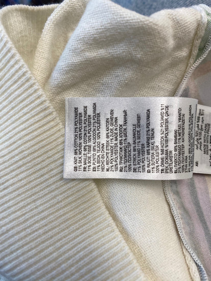 Fabulous Ted Baker Sleeveless  pleated back Top Uk14-16 Size 4 Cream BM001