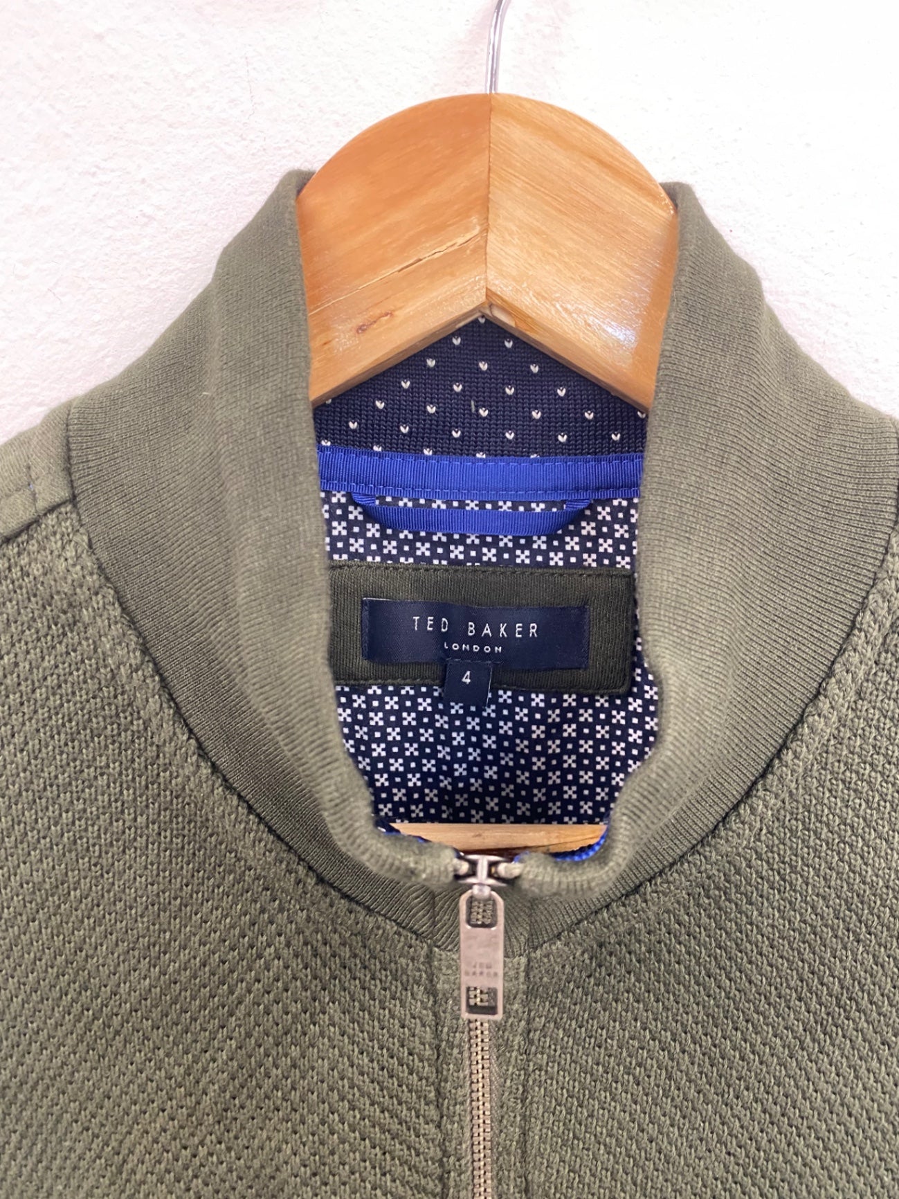 Classic Ted Baker Forest Green Sweater UK L KS002