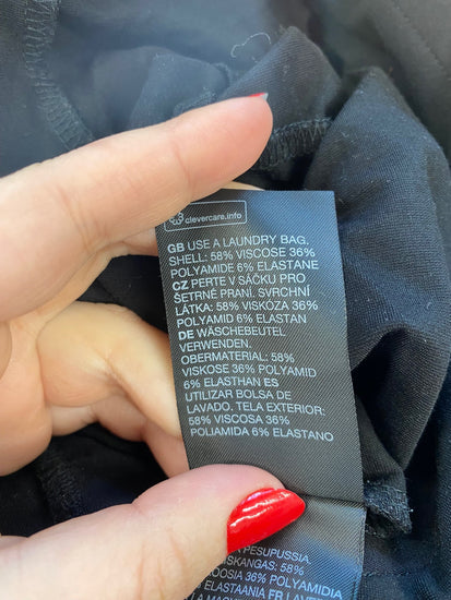 Fabulous & Other Stories Black Stretch Jumpsuit UK M KS002