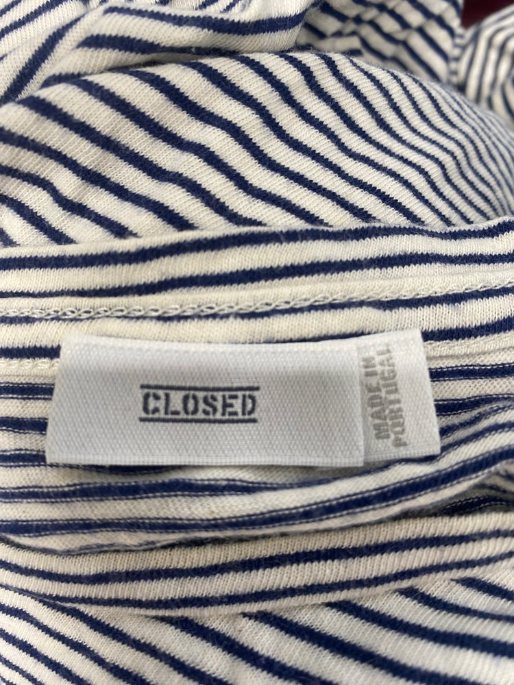 Fabulous Closed Top UK L White navy lightweight summer CM007