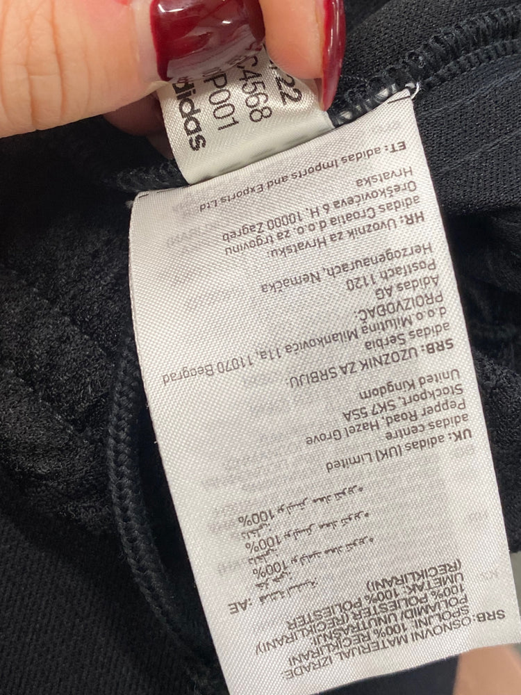 Fabulous Adidas vintage Tracksuit UK6 Black lace overlay DC433