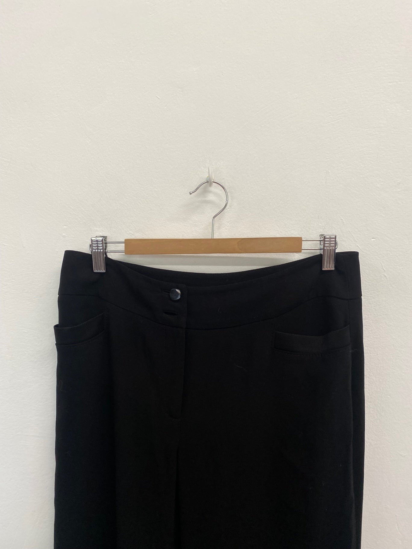 Fabulous Hobbs Pants UK12 Black office vibe DC433