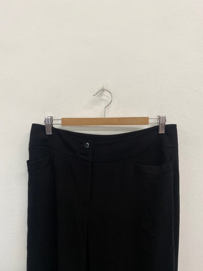 Fabulous Hobbs Pants UK12 Black office vibe DC433