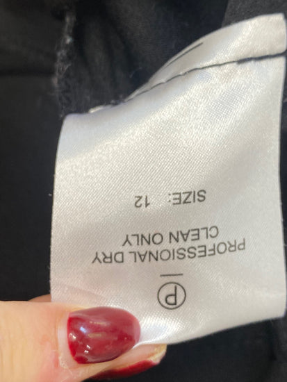 Fabulous Hobbs Pants UK12 Black office vibe DC433