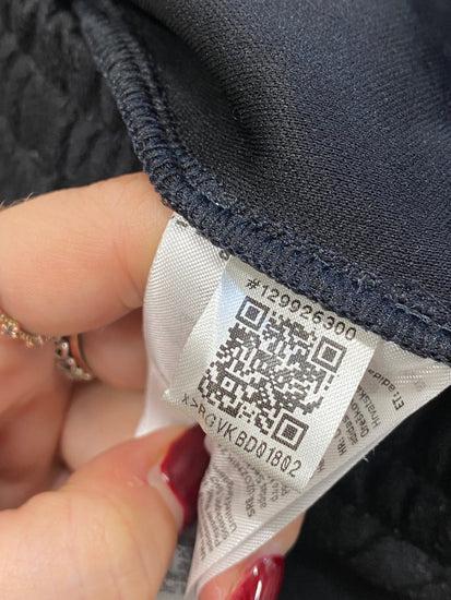 Fabulous Adidas vintage Tracksuit UK6 Black lace overlay DC433