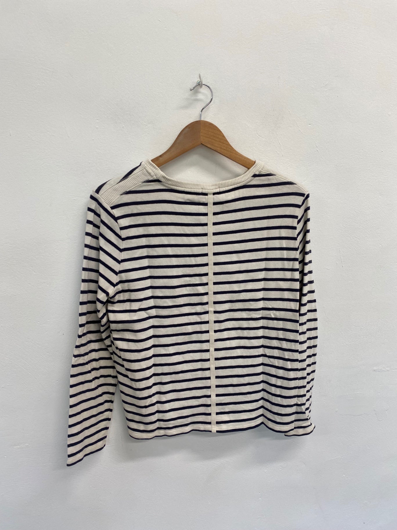 Fabulous Jigsaw Jumper UK M Cream navy DC433