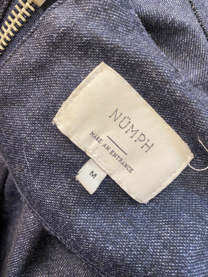 Fabulous Numph Dress UK M Dark Blue midi SC007