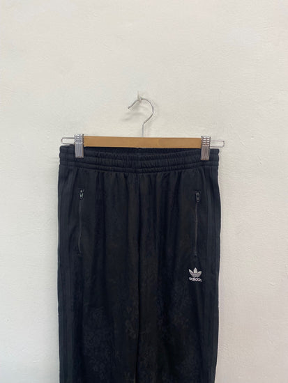 Fabulous Adidas vintage Tracksuit UK6 Black lace overlay DC433