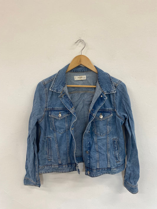 Fabulous Mango Denim Jacket UK L DS002
