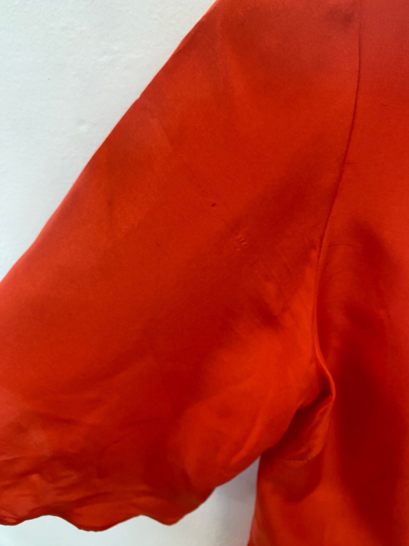 Fabulous M&S Red Silk Mini Dress UK12 AF001