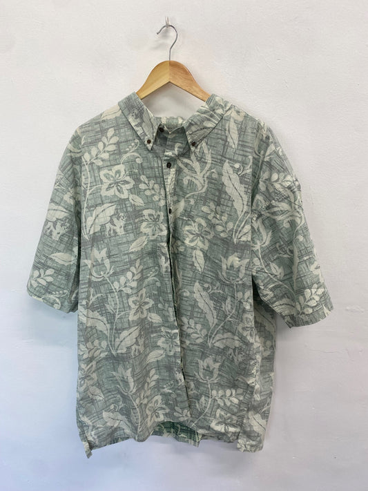 Fabulous Big dogs Shirt UK XXL Green Hawaiian SB001