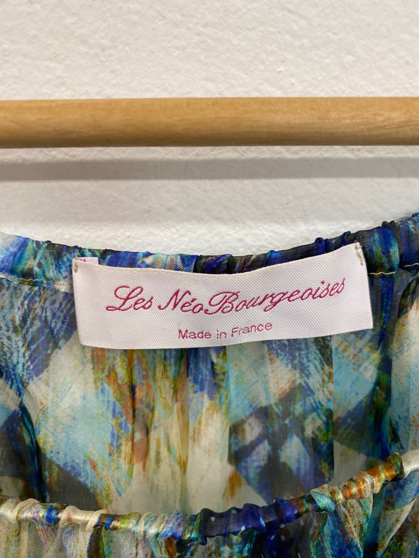 Boho Les Neo Bourgeoises Artsy Kaftan Sheer Maxi Dress One Size NR001