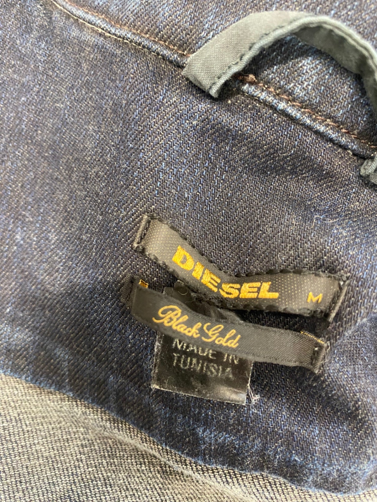 Fabulous Diesel Jacket UK M Dark Blue y2k vintage CD434