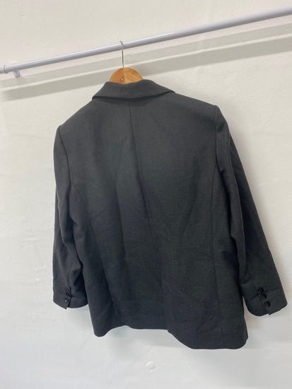 Fabulous Mint Velvet oversized Blazer UkL Dark Grey LB010