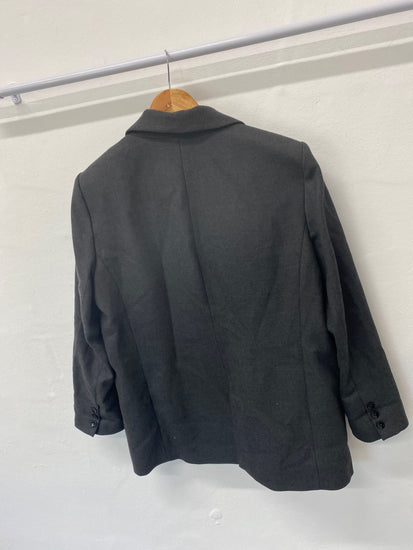 Fabulous Mint Velvet oversized Blazer UkL Dark Grey LB010