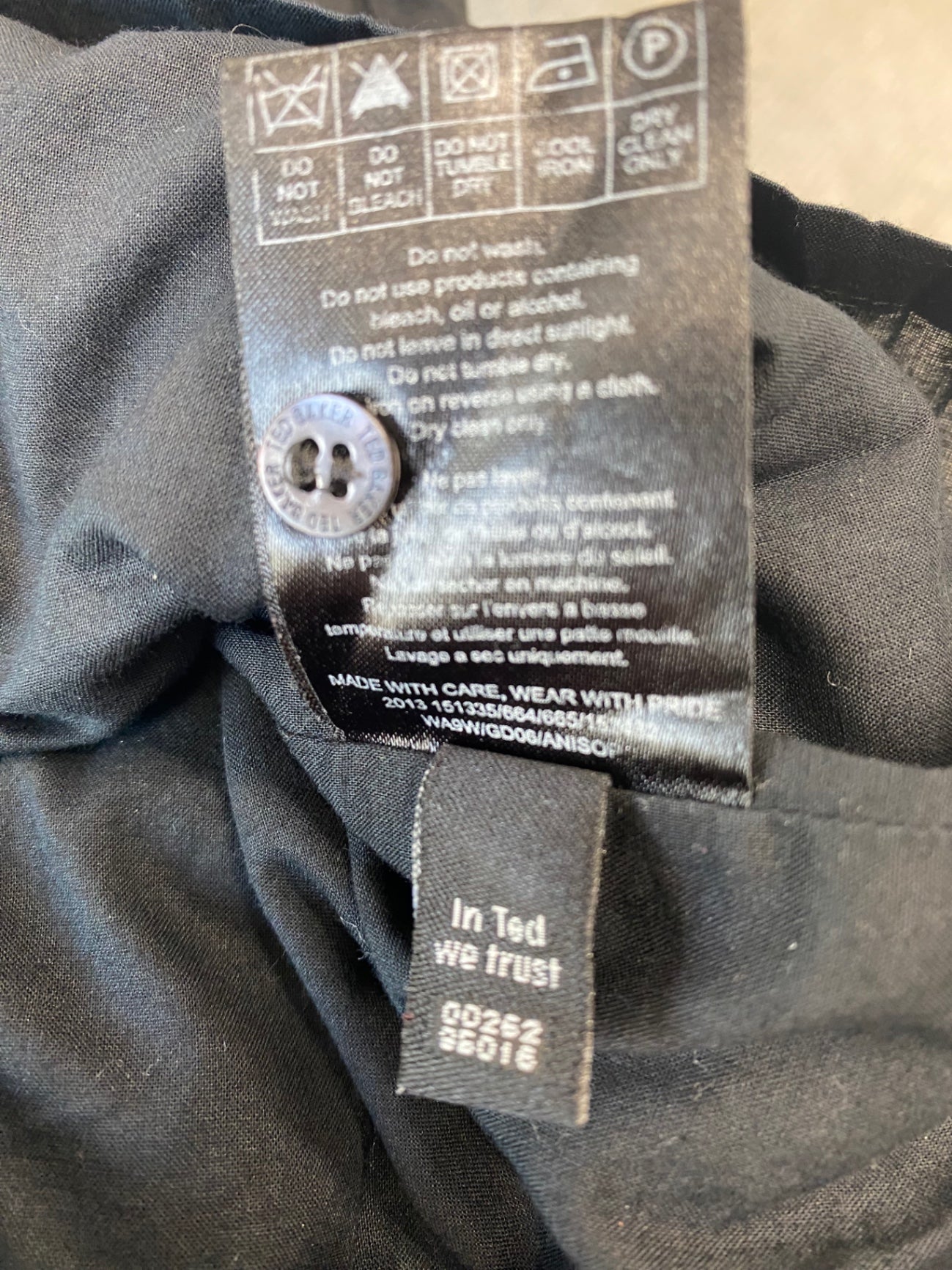 Fabulous Ted Baker mini Dress UK10-12 Black Formal or party CD434