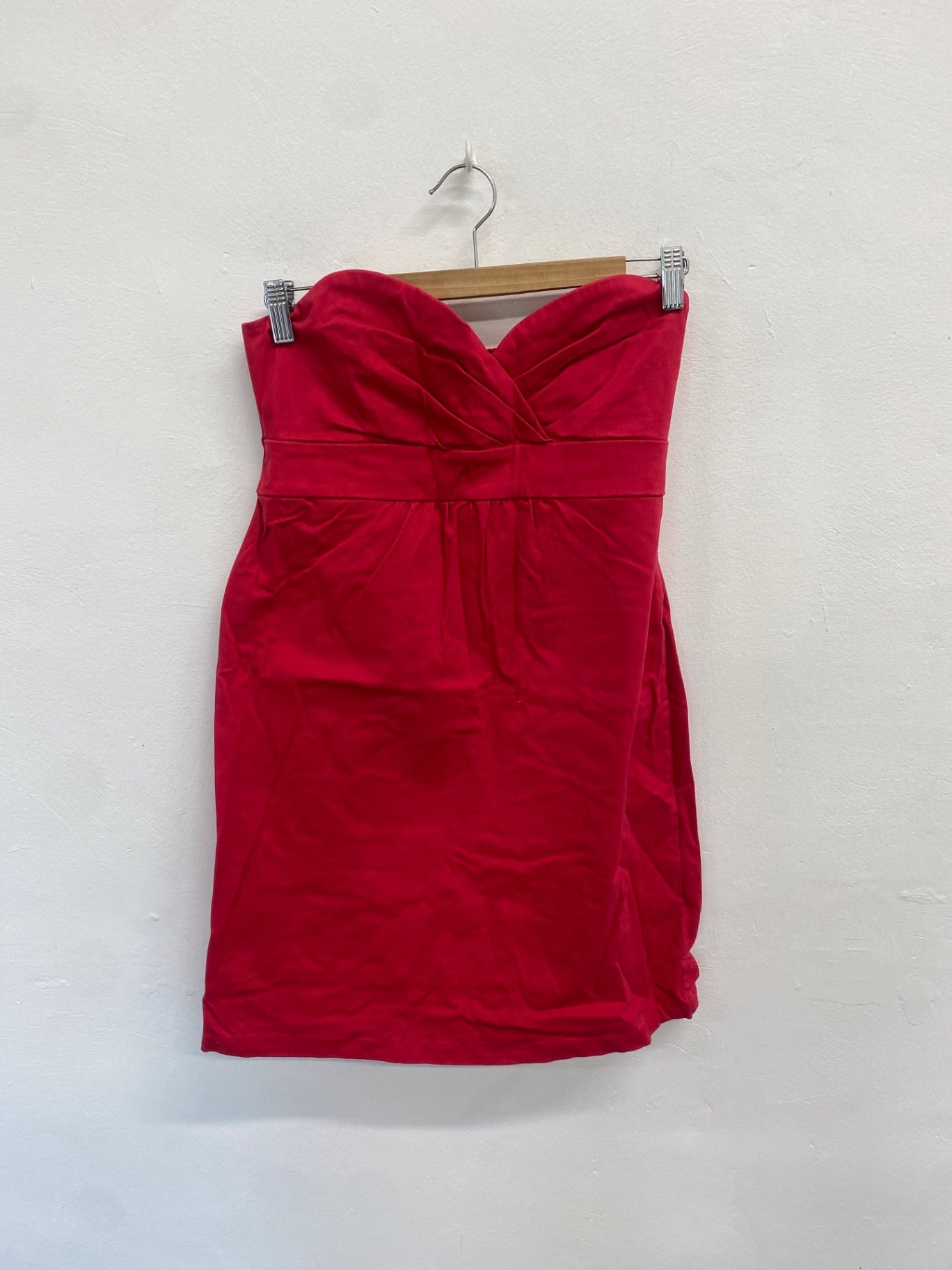 Fabulous Volcom Dress UK M Red bandeau mini y2k CD434