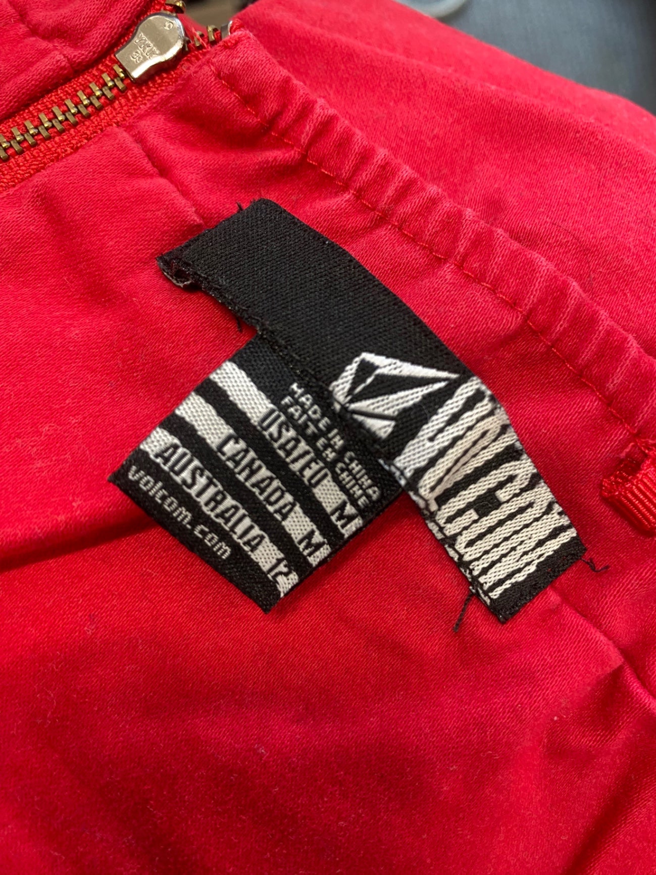 Fabulous Volcom Dress UK M Red bandeau mini y2k CD434