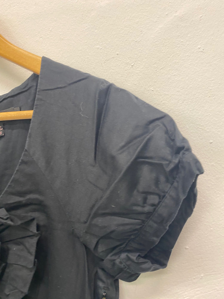 Fabulous Ted Baker mini Dress UK10-12 Black Formal or party CD434