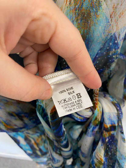 Boho Les Neo Bourgeoises Artsy Kaftan Sheer Maxi Dress One Size NR001