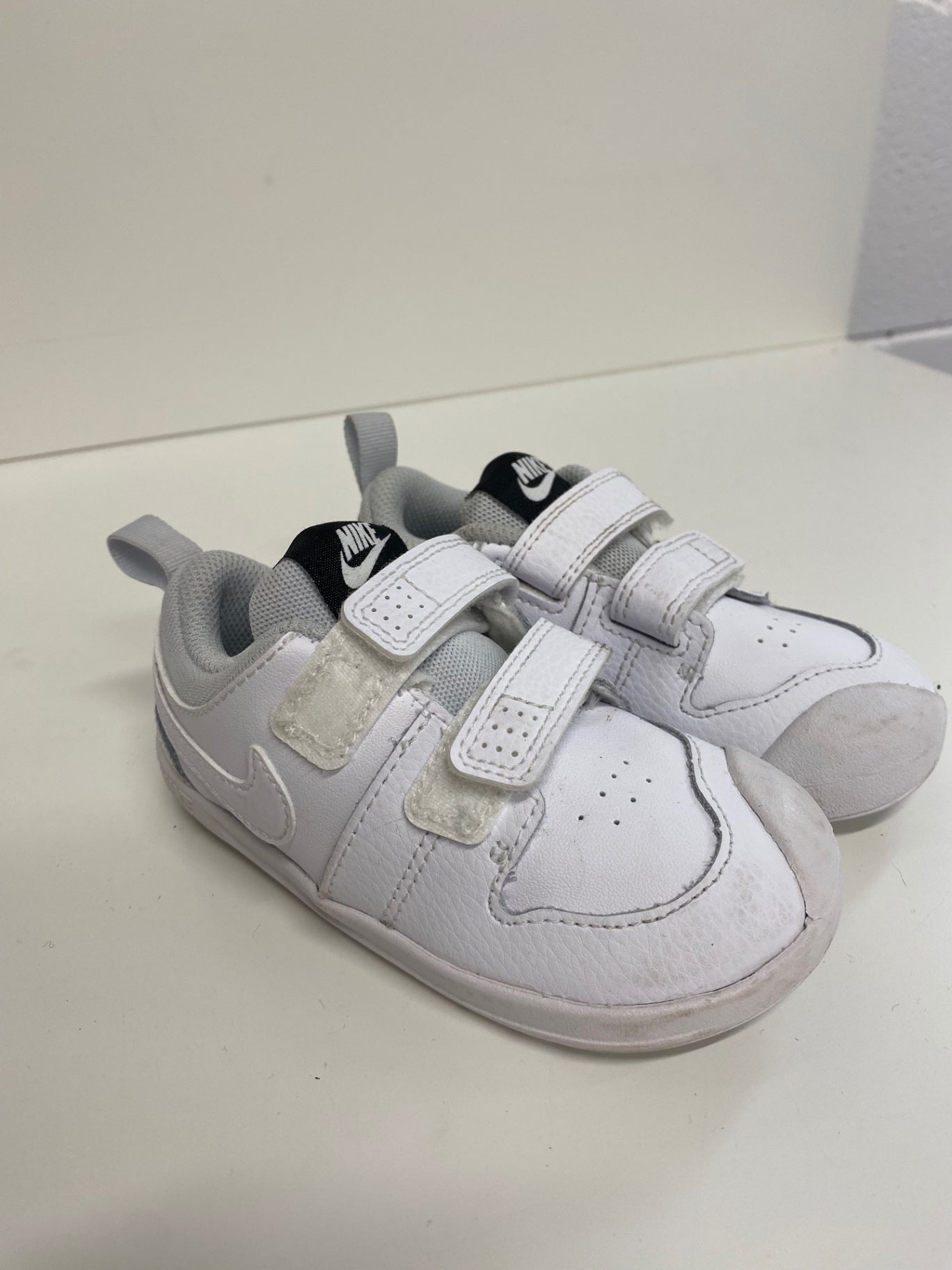 Fabulous Nike Pico 5 toddler Sneakers EUR 23.5 White Classics ML435